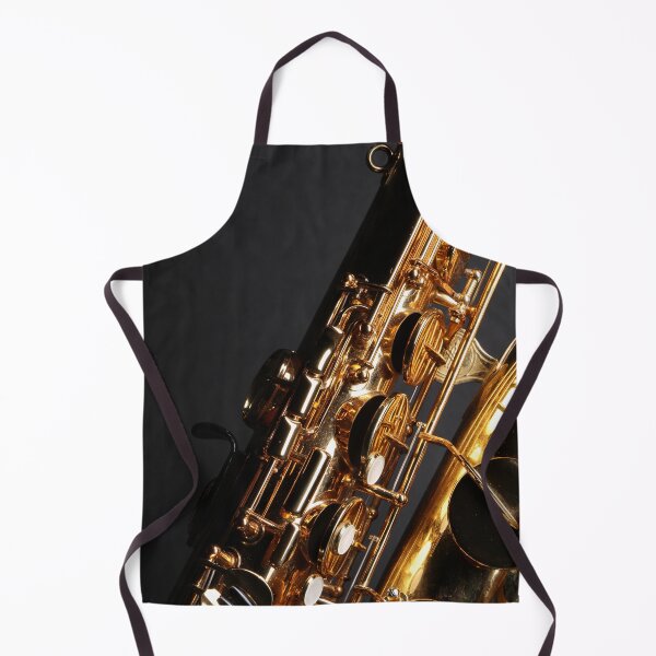 Item preview, Tenor saxophone closeup in diagonal designed and sold by wineandwords.