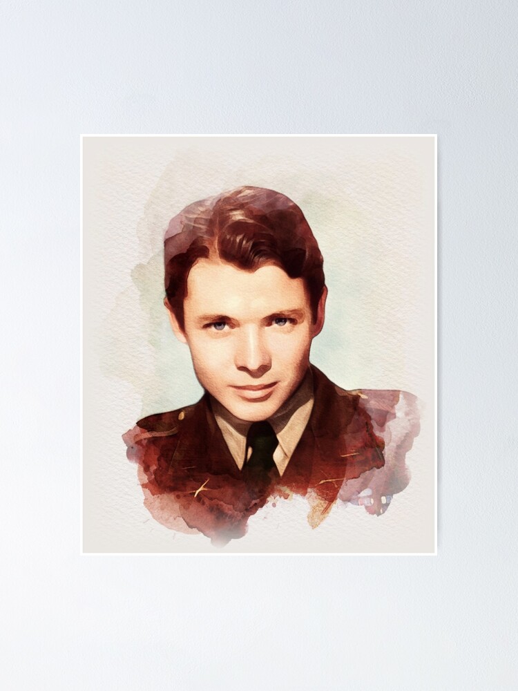 “Audie Murphy, Movie Legend” Poster for Sale by Hollywoodize | Redbubble