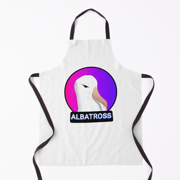 Item preview, Cute Albatross head in pretty gradient background designed and sold by Midnightviera.