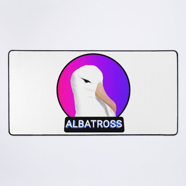 Item preview, Cute Albatross head in pretty gradient background designed and sold by Midnightviera.