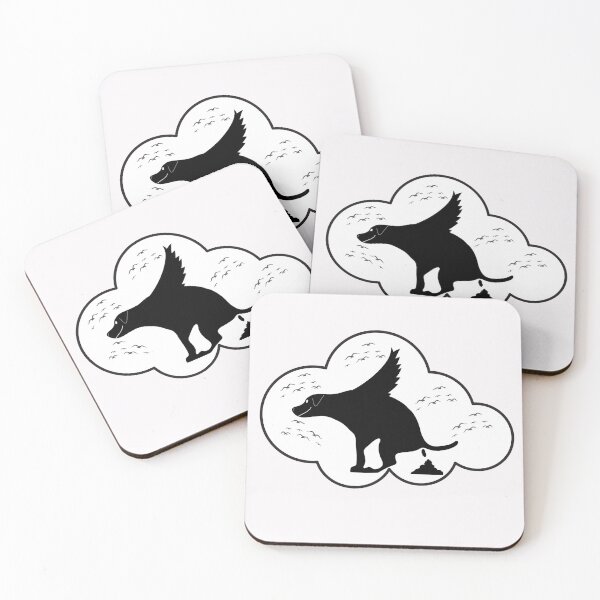 Item preview, Flying Pooping dog with the Birds designed and sold by Willyboy16.