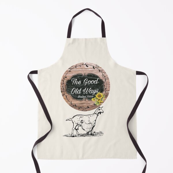 Item preview, The Good Old Ways Baily Farm Apron designed and sold by KitaWolfpaw.