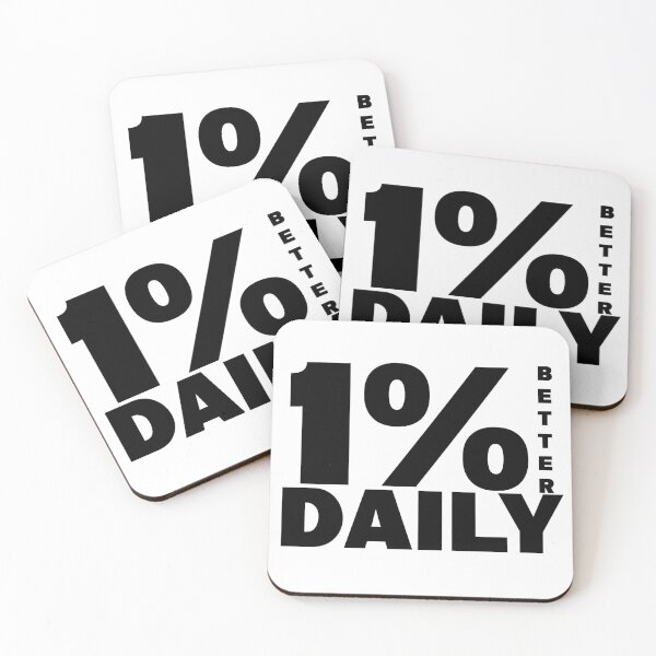 Item preview, 1% BETTER DAILY designed and sold by CRINGEWORTHY TEES.
