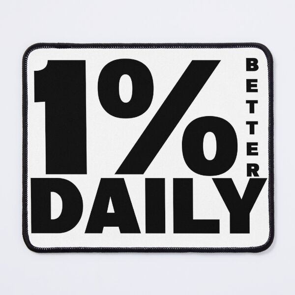 Item preview, 1% BETTER DAILY designed and sold by CRINGEWORTHY TEES.
