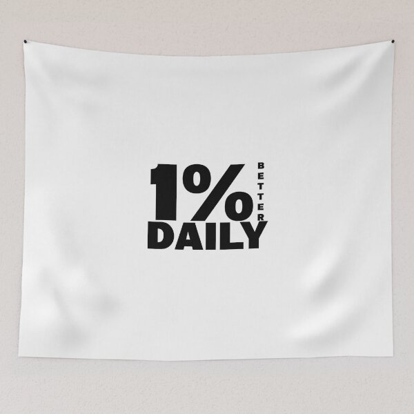 Item preview, 1% BETTER DAILY designed and sold by CRINGEWORTHY TEES.