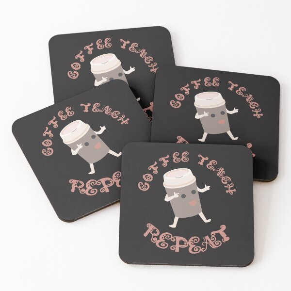 Item preview, Coffee Teach Repeat designed and sold by diaza.