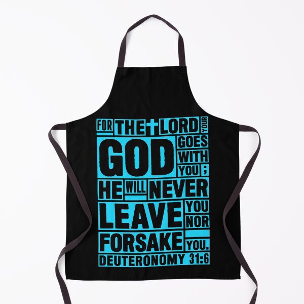 Item preview, Deuteronomy 31:6 The LORD your God goes with you designed and sold by plushism.