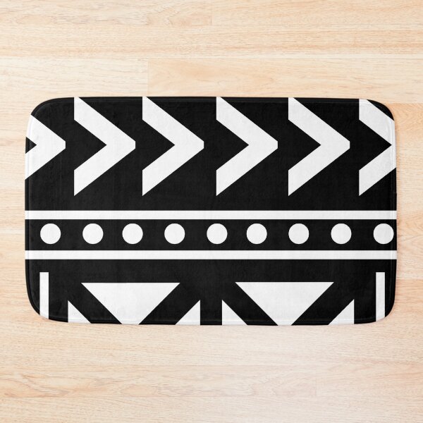 Item preview, African mud cloth black and white Trending Black And White Cloths designed and sold by SeemDev786.