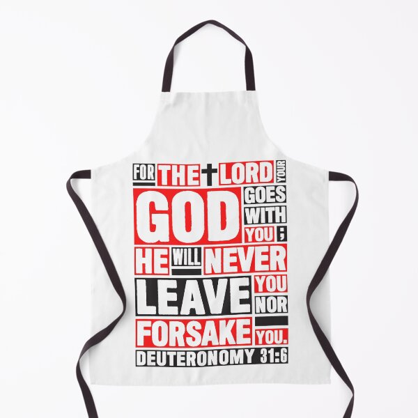 Item preview, Deuteronomy 31:6 The LORD your God goes with you designed and sold by plushism.