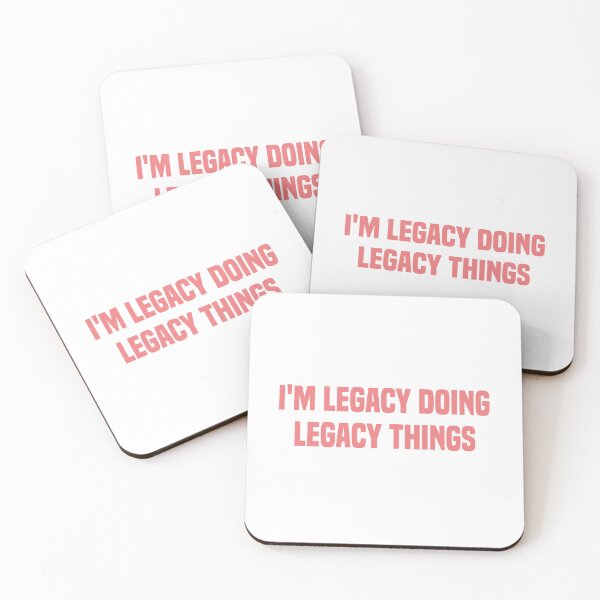 Item preview, I'M Legacy Doing Legacy Things Light Red Quote designed and sold by medbdj.