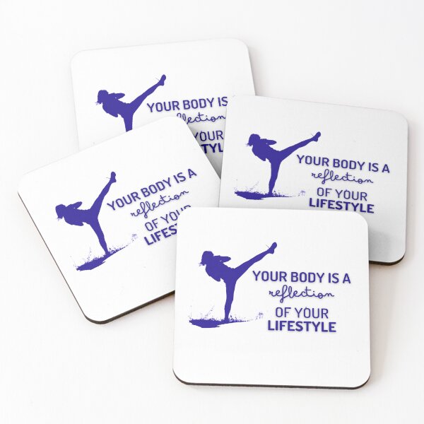 Item preview, Your Body is a Reflection of Your Lifestyle designed and sold by Cute-Jory-Store.