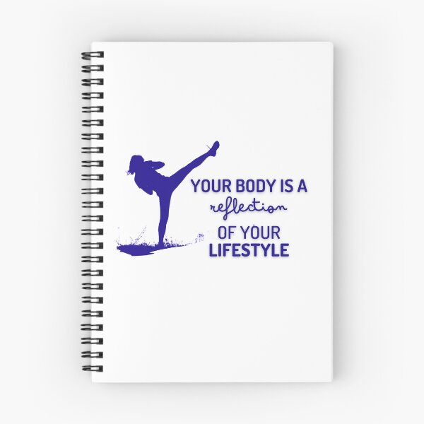 Item preview, Your Body is a Reflection of Your Lifestyle designed and sold by Cute-Jory-Store.