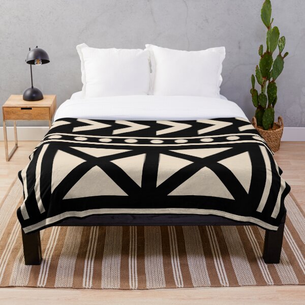 Item preview,  African mud cloth black and white Trending Black And White Cloths designed and sold by SeemDev786.