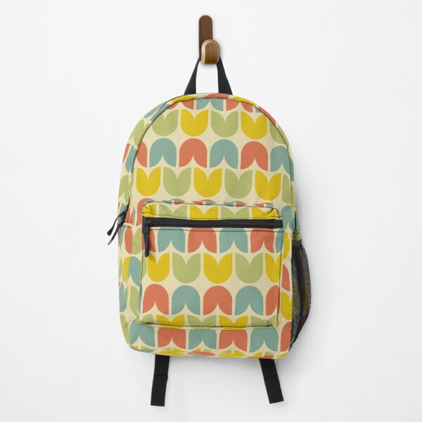 Item preview, Blomma, Vintage 70s Pattern in Retro Color Style designed and sold by BesanoStyle.