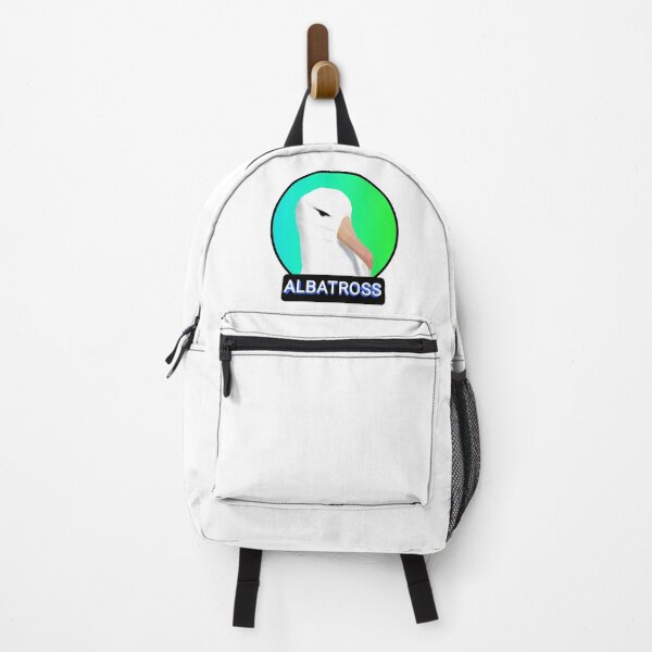 Item preview, Cute Albatross head in green gradient background designed and sold by Midnightviera.