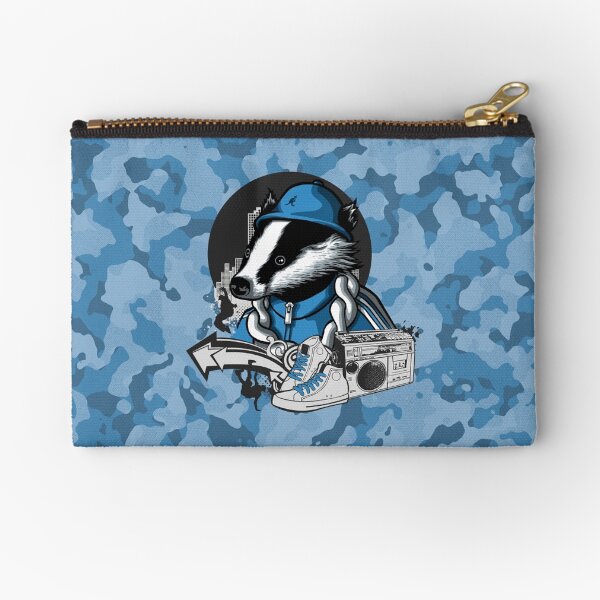 B-Boy Badger Zipper Pouch