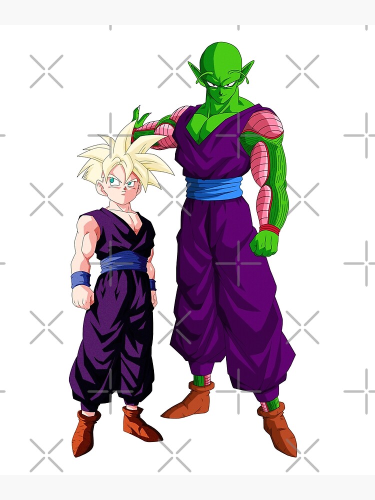 "Gohan & Piccolo Master and Student Dbz Dragon Ball " Poster by Art