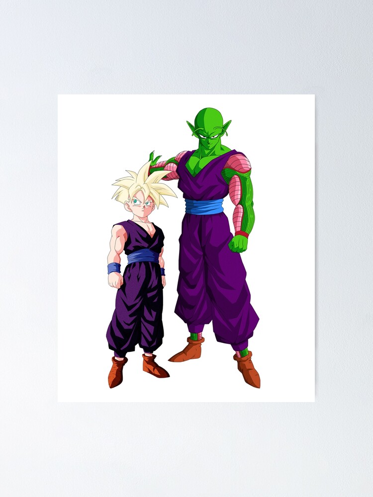 DBZ Goku Vegeta Piccolo Majin Wall Art - Dragon Ball Z Merch