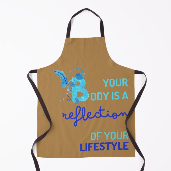 Item preview, Your Body is a Reflection of Your Lifestyle designed and sold by Cute-Jory-Store.