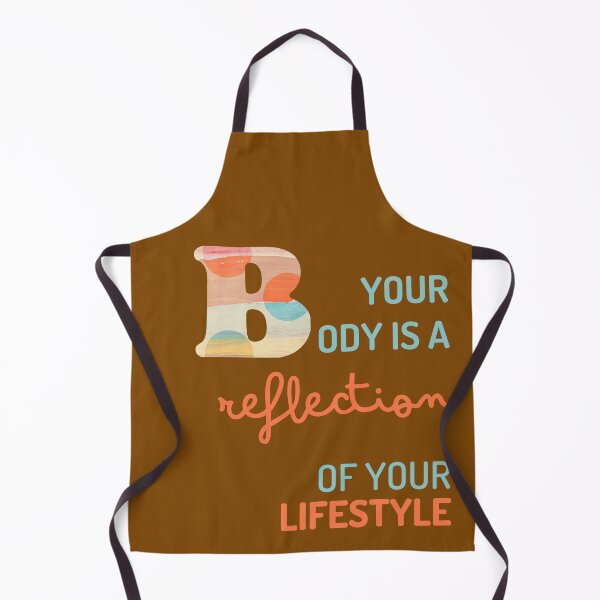 Item preview, Your Body is a Reflection of Your Lifestyle designed and sold by Cute-Jory-Store.