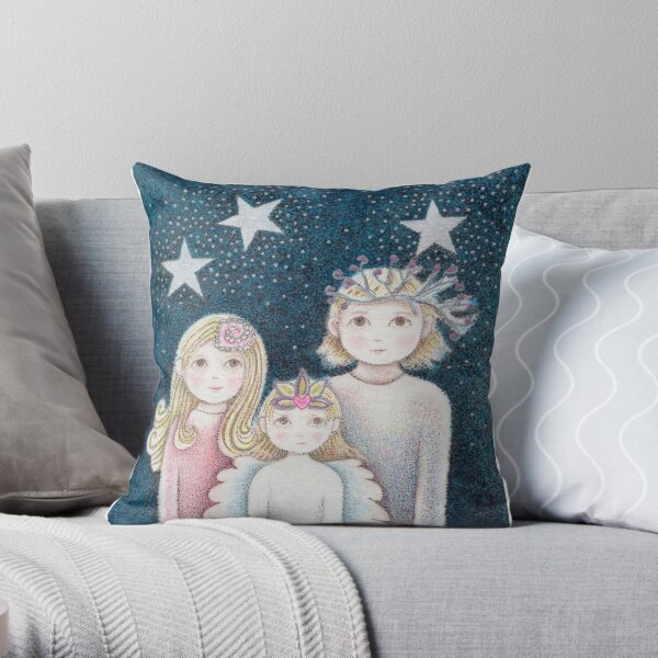 twinkel twinkel little star ! cushion Throw Pillow