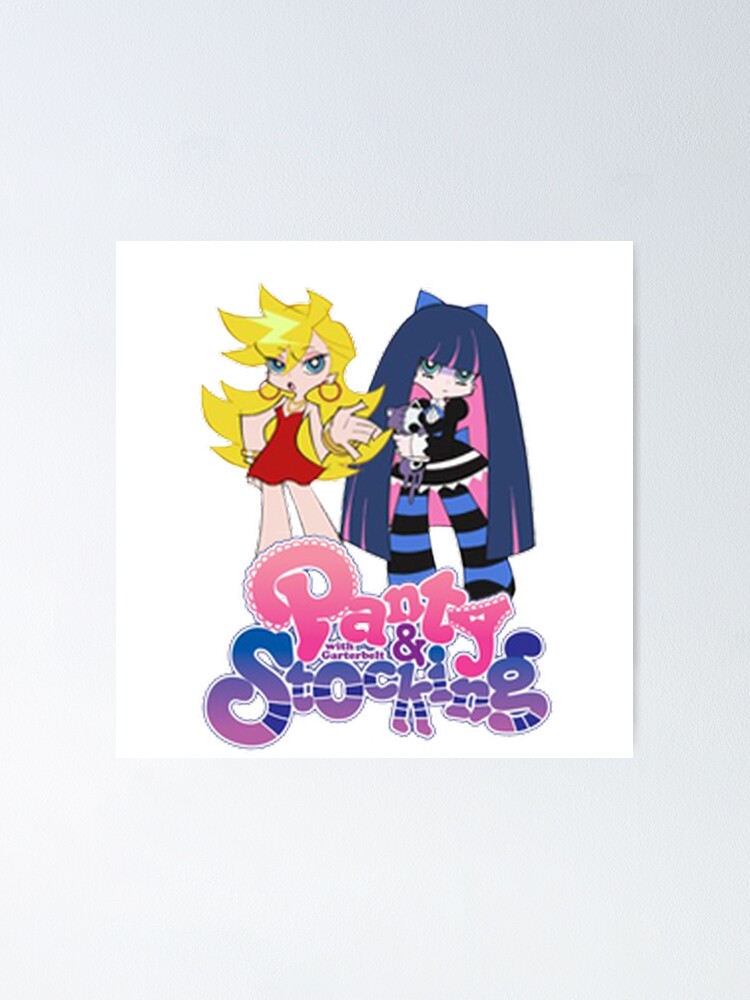 Panty & Stocking with Garterbelt - logo Poster for Sale by