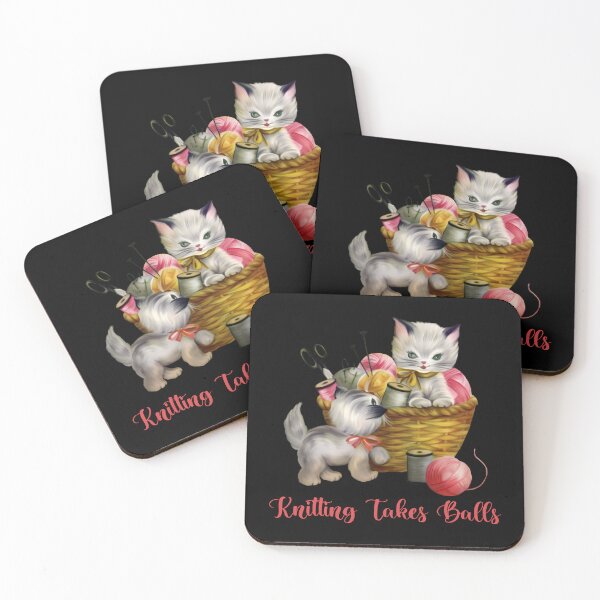 Item preview, knitting takes balls - knitting lover designed and sold by Life Shop.