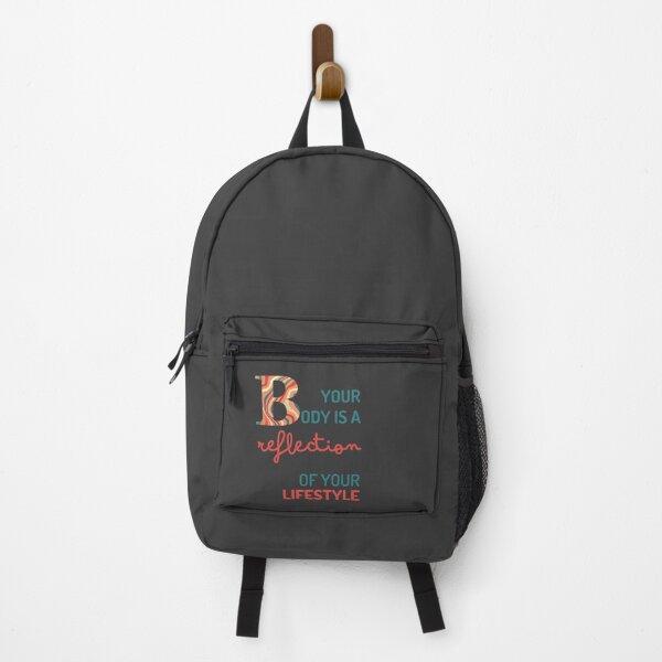 Item preview, Your Body is a Reflection of Your Lifestyle designed and sold by Cute-Jory-Store.
