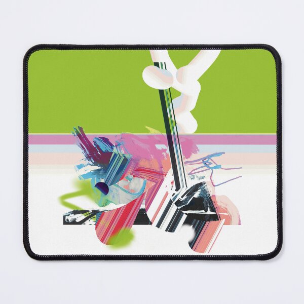 Item preview, Pink and Green Abstract Art designed and sold by Kacixart.