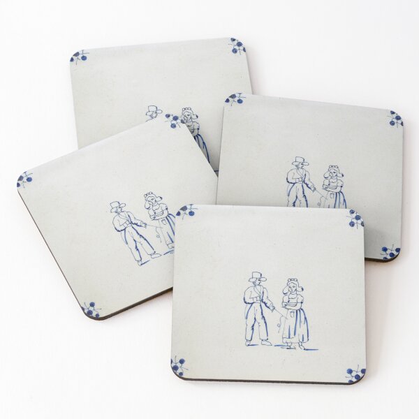 Item preview, Antique 17th century blue and white tile designed and sold by Photopat.