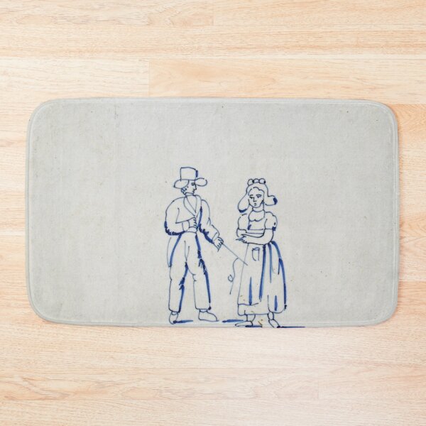 Item preview, Antique 17th century blue and white tile designed and sold by Photopat.