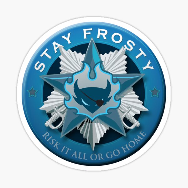Stay Frosty Aufkleber Sticker