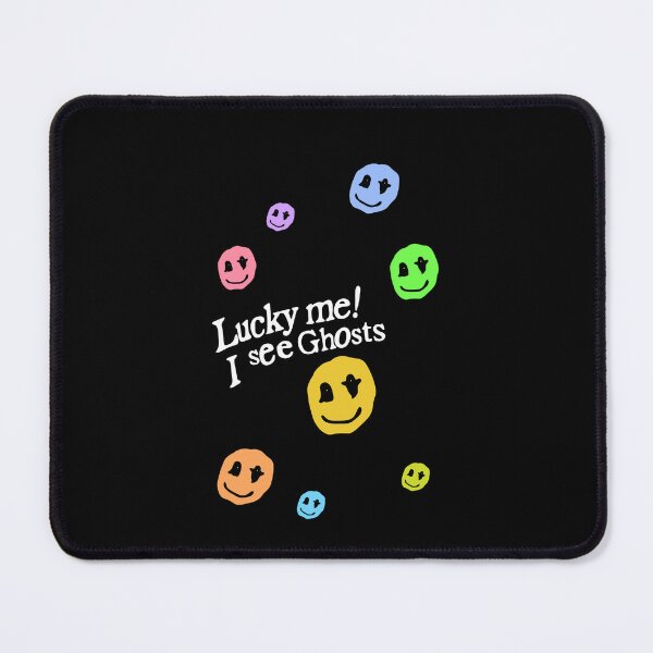 Item preview, Lucky Me I See Ghosts White Rainbow designed and sold by hannahvira.