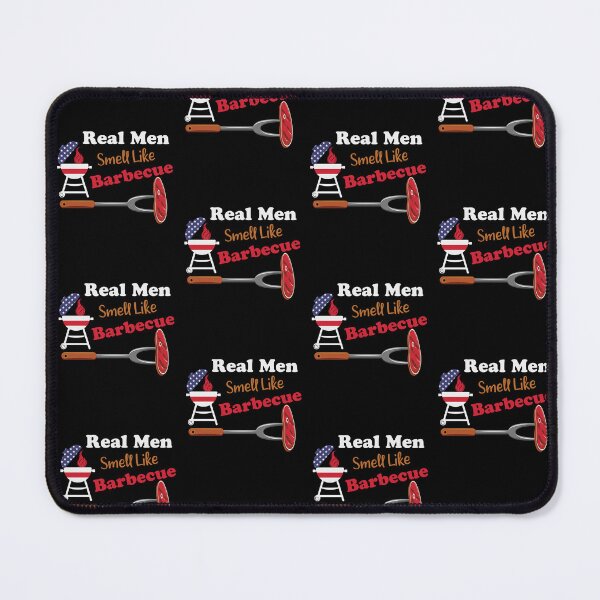 Item preview, Real Men Smell Like Barbecue Funny Great Idea For Real Mens designed and sold by pedrored369.