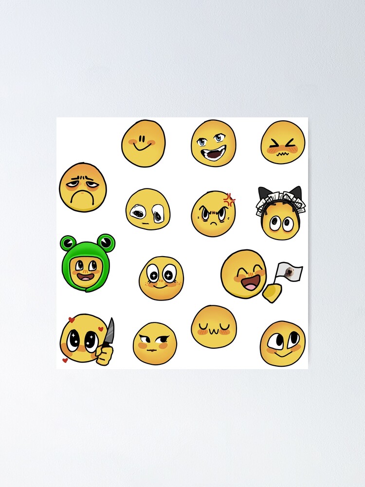 Cursed Emoji Meme Posters and Art Prints for Sale