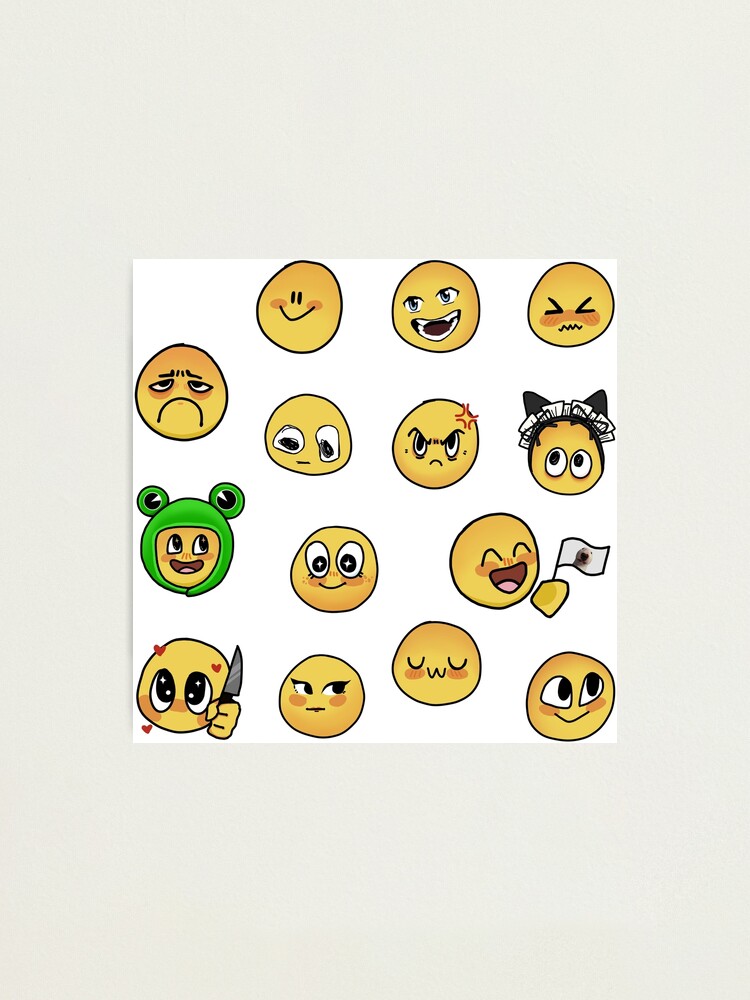 Cursed Emoji Photographic Prints for Sale