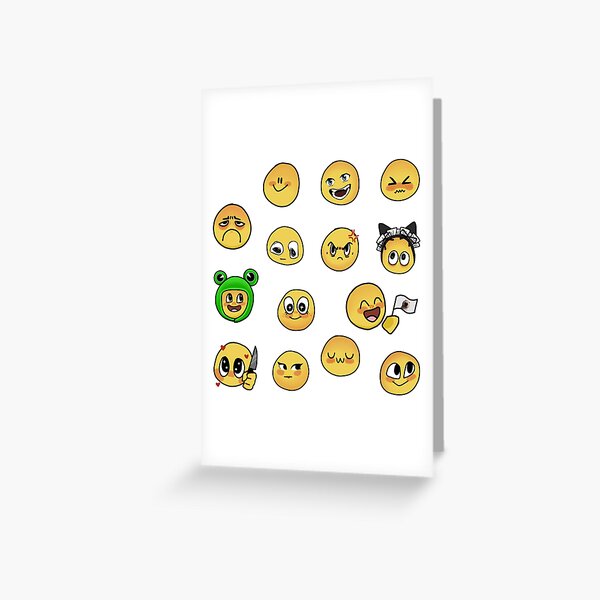 Cursed Emoji Pack Greeting Card for Sale by 45seals