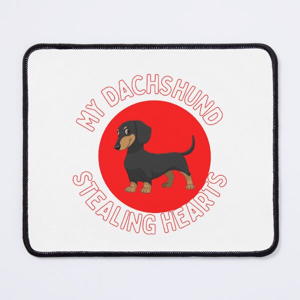 Item preview, My Dachshund Stealing Hearts designed and sold by Wienerful.