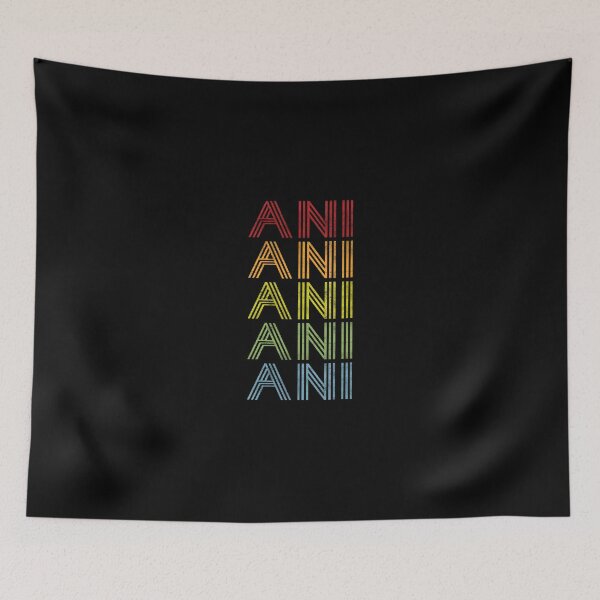 Item preview, Ani Name T Shirt - Ani Vintage Retro Ani Name Gift Item Tee designed and sold by oslandefren.