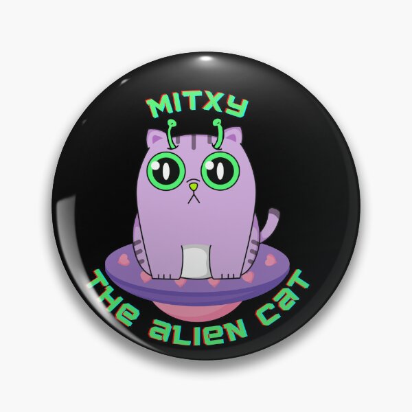 Item preview, Mitxy The Alien Cat designed and sold by Serotonin4u.