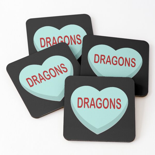 Item preview, Candy Heart Anti Valentines Day, Dragons designed and sold by ACC .