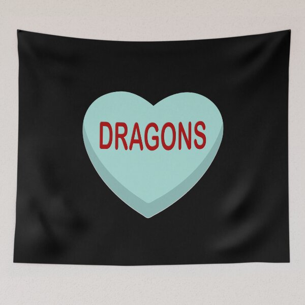 Item preview, Candy Heart Anti Valentines Day, Dragons designed and sold by ACC .