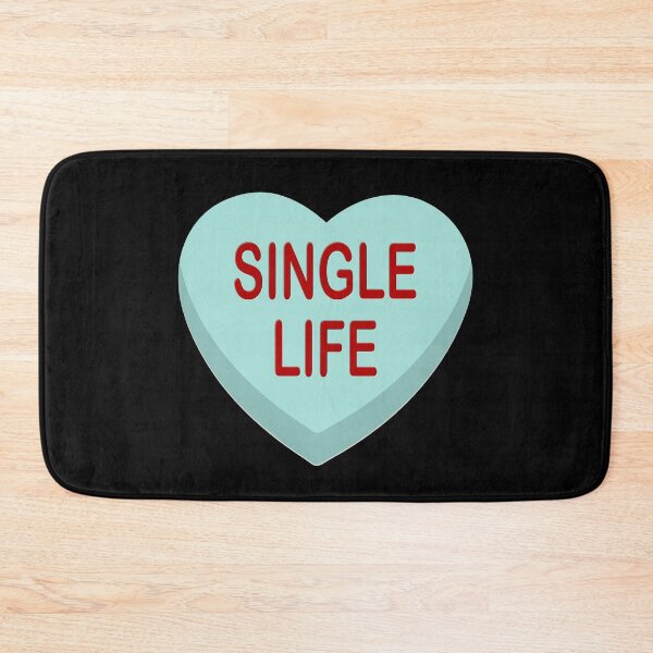 Item preview, Candy Heart Anti Valentines Day, Single Life designed and sold by ACC .