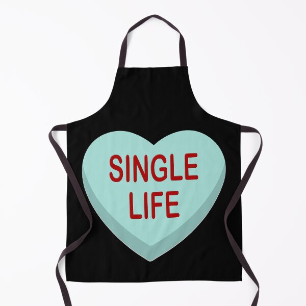 Item preview, Candy Heart Anti Valentines Day, Single Life designed and sold by ACC .