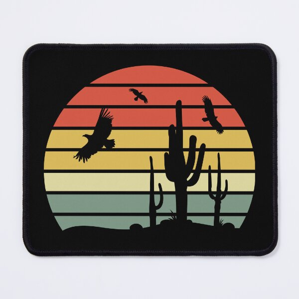 Item preview, Retro Vintage Arizona Desert Saguaro Cactus designed and sold by designandclouds.