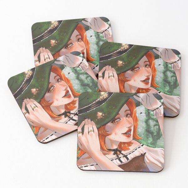 Item preview, Forest green witch designed and sold by Ellynesss.