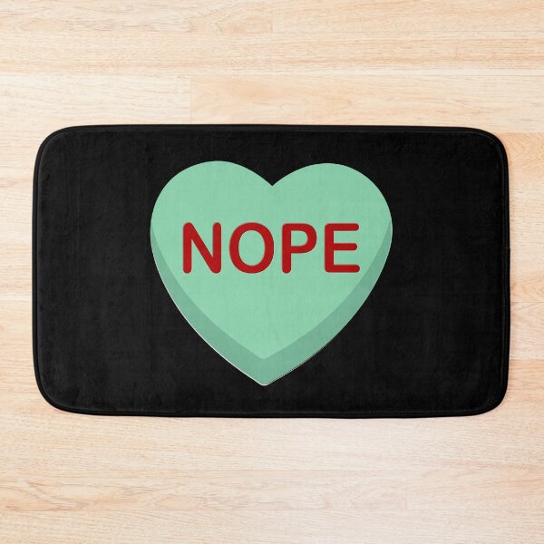 Item preview, Candy Heart Anti Valentines Day, Nope designed and sold by ACC .