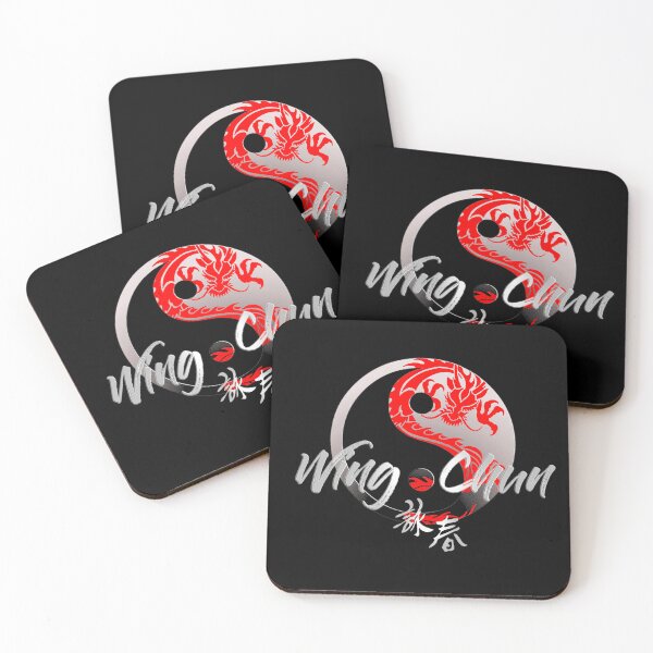Item preview, Wing Chun Kung Fu Red Dragon - Martial Arts Design designed and sold by Zanshin-Art.