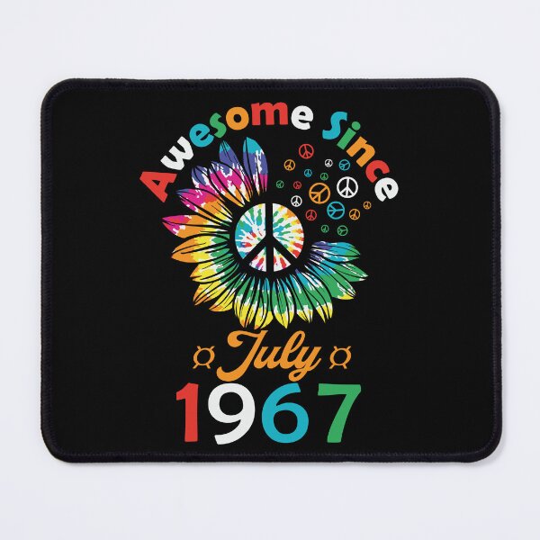 Item preview, Funny Birthday Quote, Awesome Since July 1967, Retro Birthday designed and sold by Estrytee.