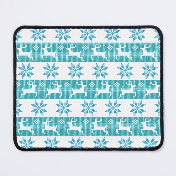 Item preview, Watercolour Fair Isle in Teal designed and sold by The Wellington Boot.